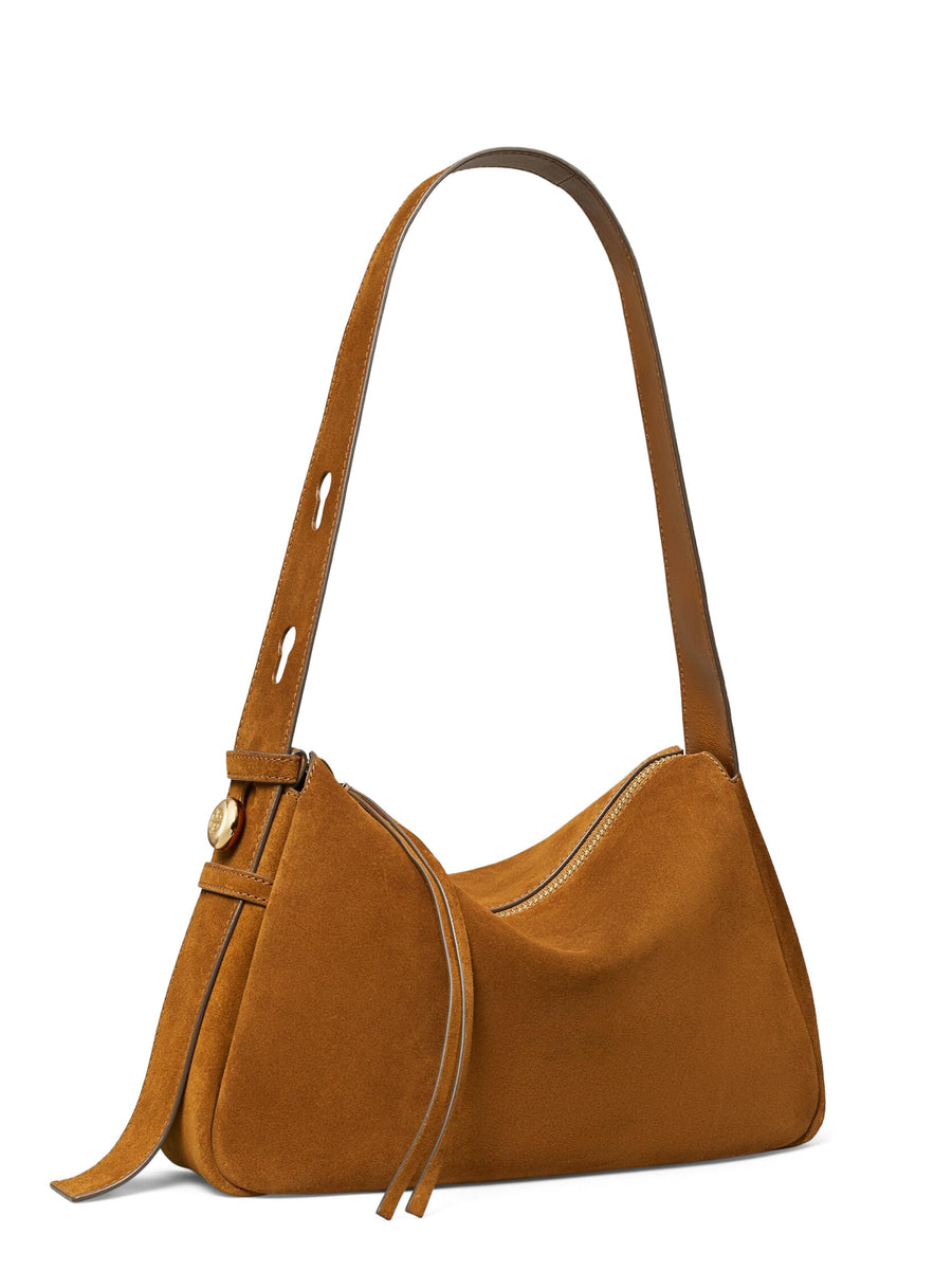 Romy Suede Shoulder Bag 177365 200 TORY BURCH 