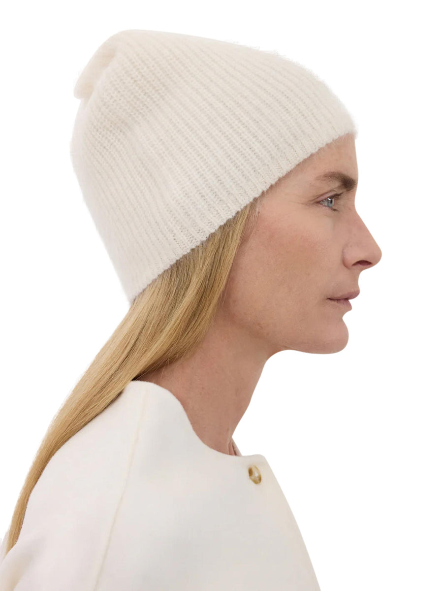 FLYN BEANIE FLYN IVORY LOULOU STUDIO 