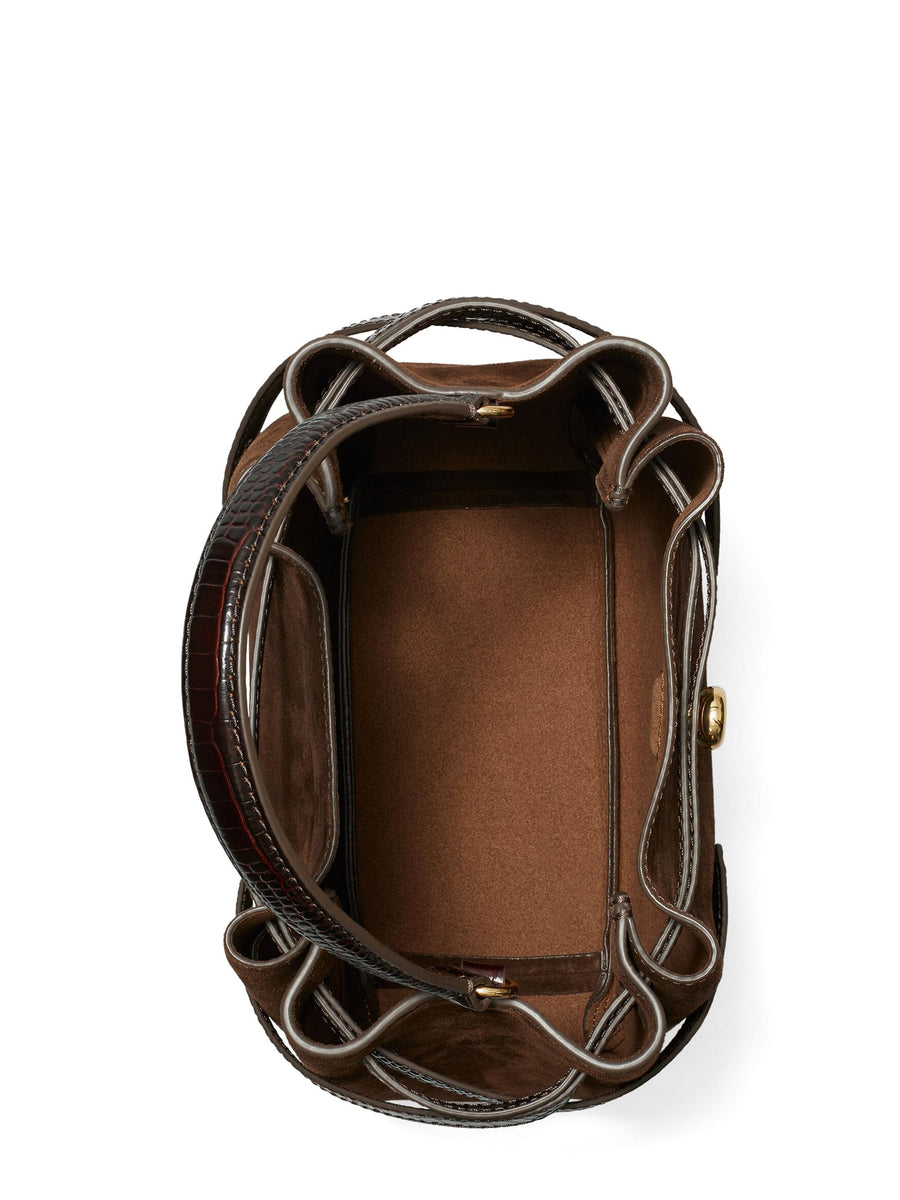 Romy Suede Bucket Bag 169275 200 TORY BURCH 