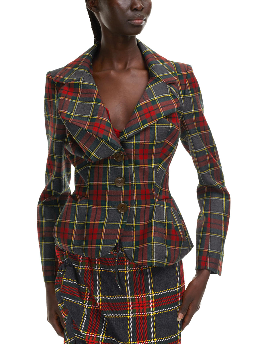 LS CUT OFF JACKET 1401007O W0176H203 VIVIENNE WESTWOOD 