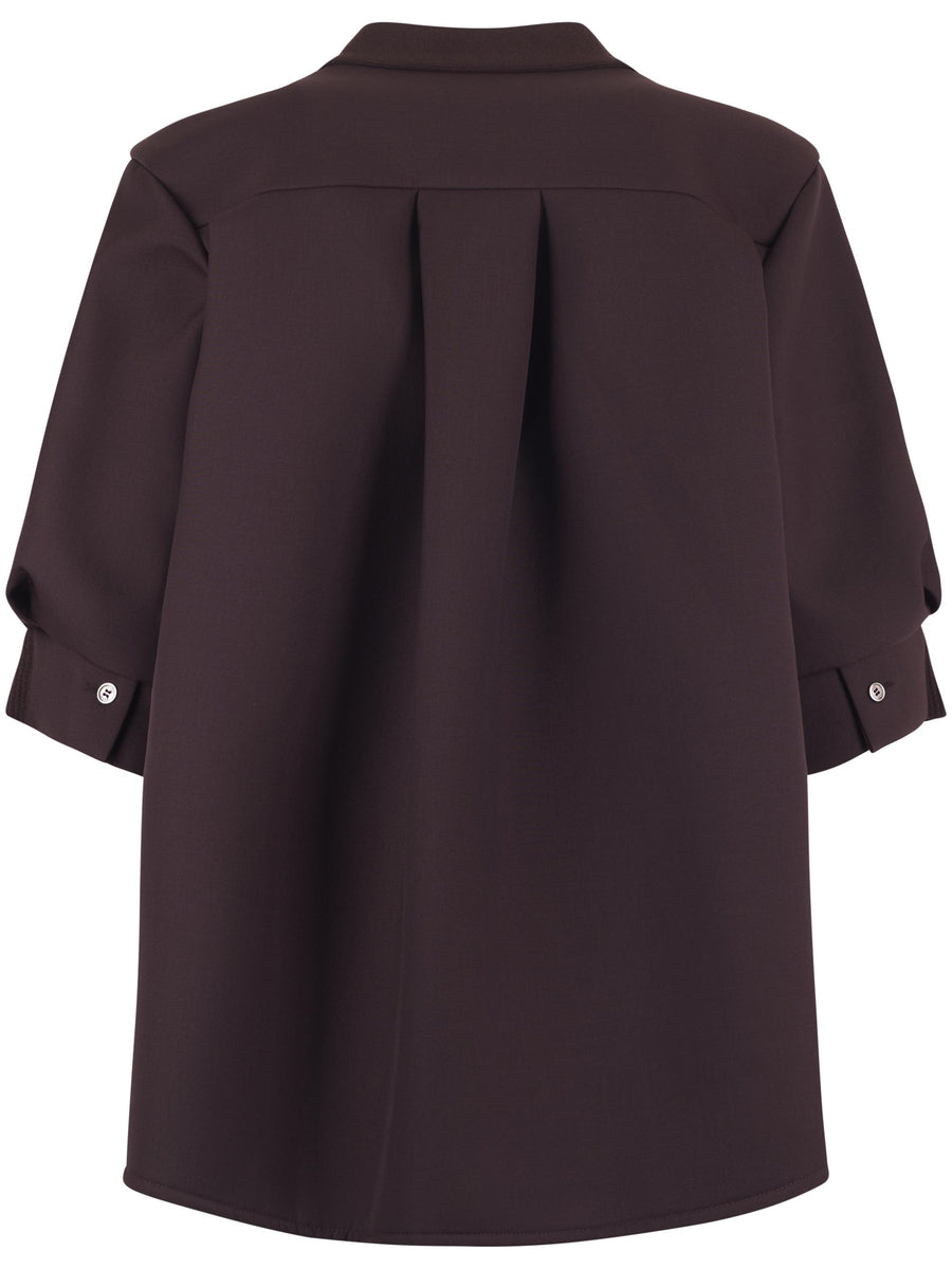 SUITING MIX KNIT CARDIGAN 2507953 601 SACAI 