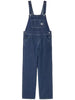 W' Bib Overall Straight 100% Cotton 'Maverick' Denim I031250 106 CARHARTT WIP 