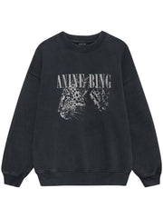 SPENCER SWEATSHIRT LEOPARD A0811720 WBL1 ANINE BING 
