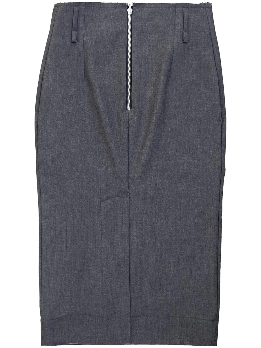 REVERSIBLE LONGUETTE FCW25SK0301 DARK GREY FEDERICO CINA 