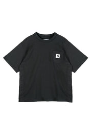 CARHARTT WIP COTTON JERSEY T-SHIRT 2500995S 001 SACAI X CARHARTT WIP 