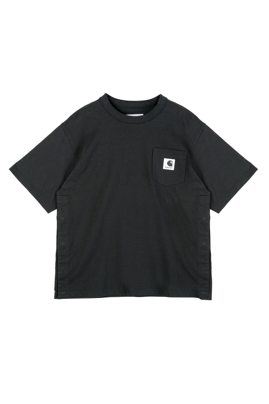 CARHARTT WIP COTTON JERSEY T-SHIRT 2500995S 001 SACAI X CARHARTT WIP 