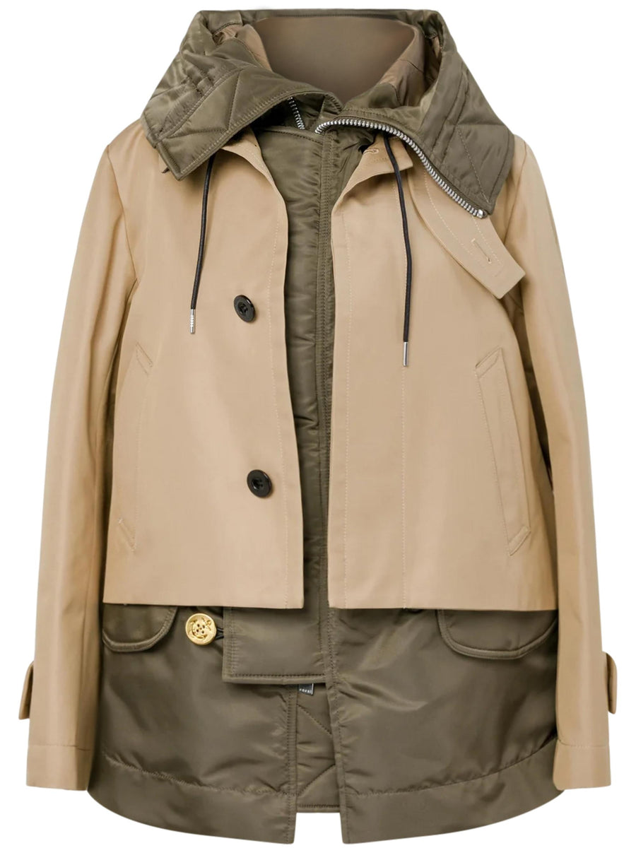 COTTON GABARDINE BLOUSON 2508025 667 SACAI 