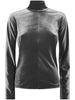 STRETCH VELVET TURTLENECK T-SHIRT 14397 F48M7025 FORTE FORTE 