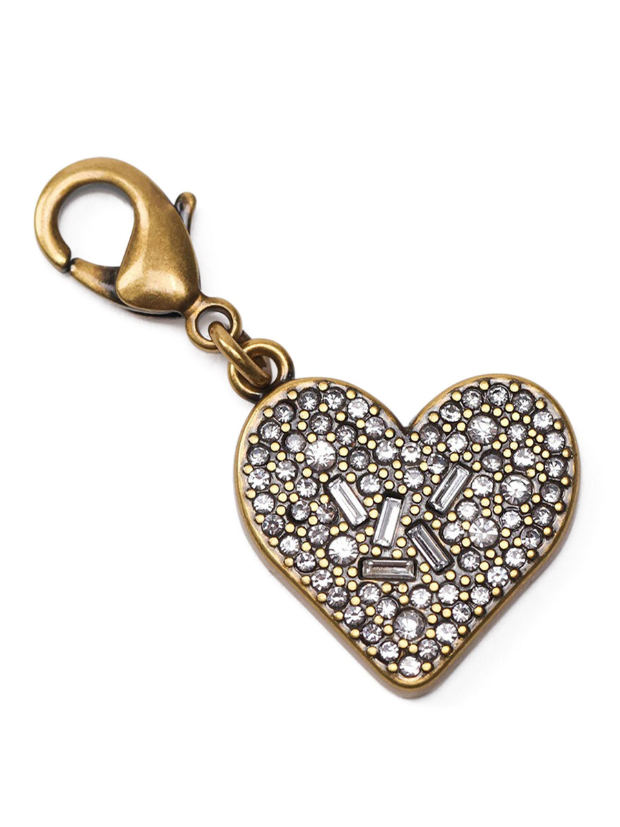7,04 JEWERLY CHARM HEART CRYSTAL STONES PU704J 005 PURAAI 