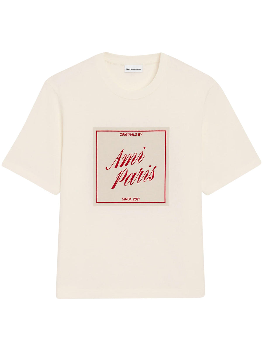 AMI PARIS Patch Logo T-Shirt – HopenClo