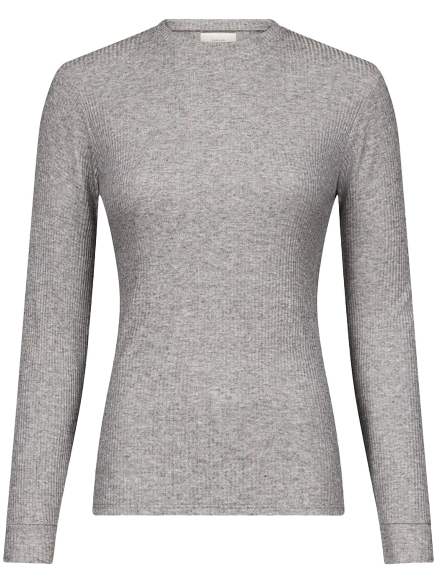 ORTIGIA LDS LONGSLEEVE ORTIGIA LDS GREY MELANGE LOULOU STUDIO 