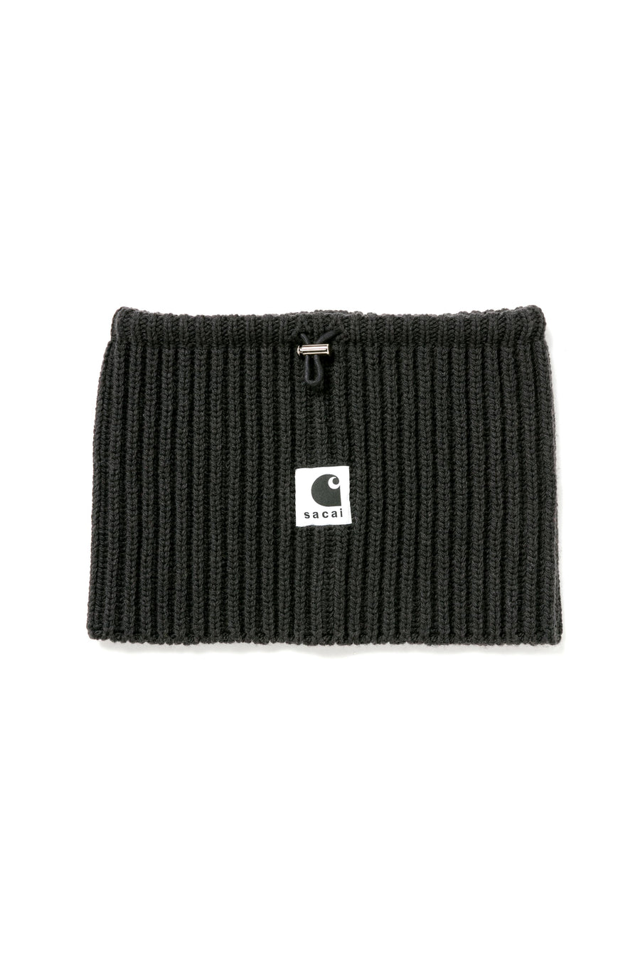 CARHARTT WIP WOOL KNIT NECK WARMER 2500998S 001 SACAI X CARHARTT WIP 