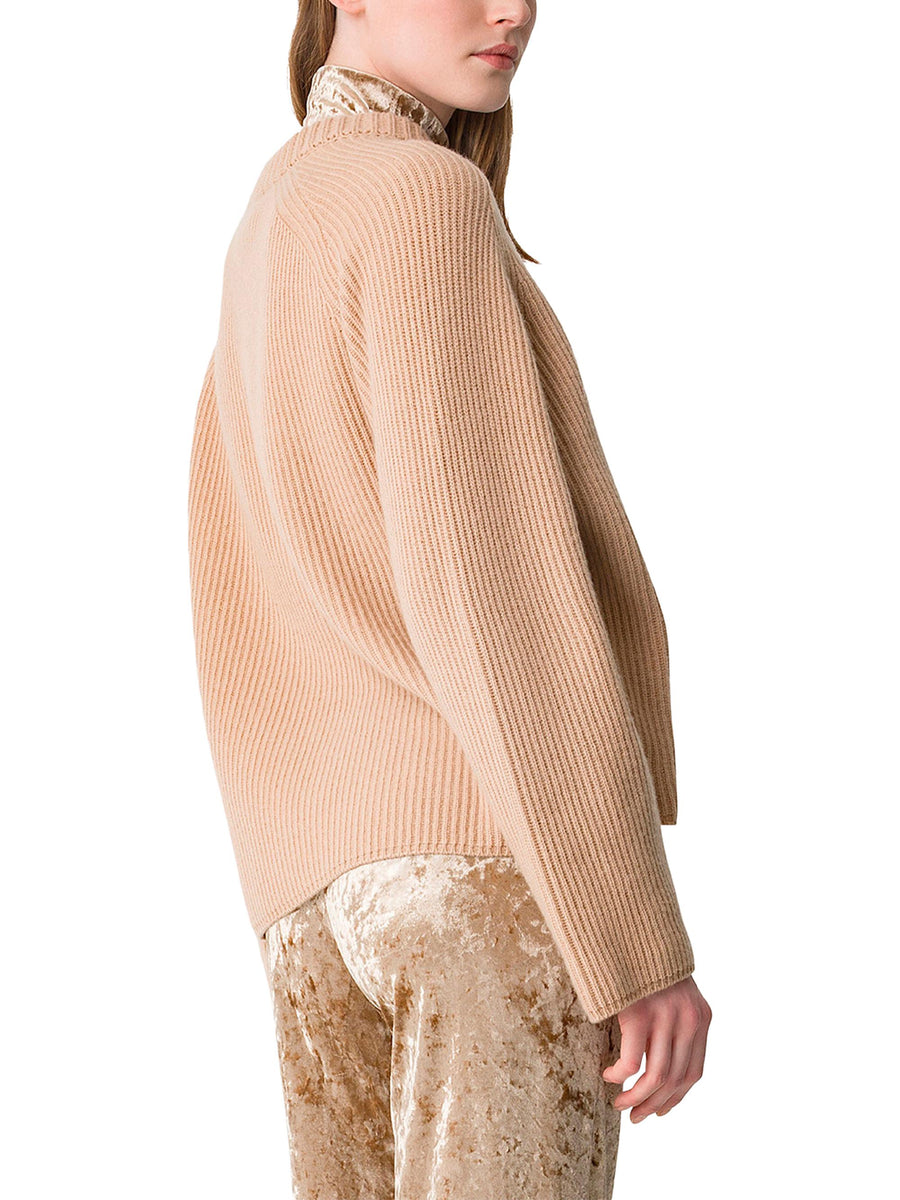 SWEATER WOOL ENGLISH RIB ROUNDNECK SWEATER 14146 F48A3030 FORTE FORTE 