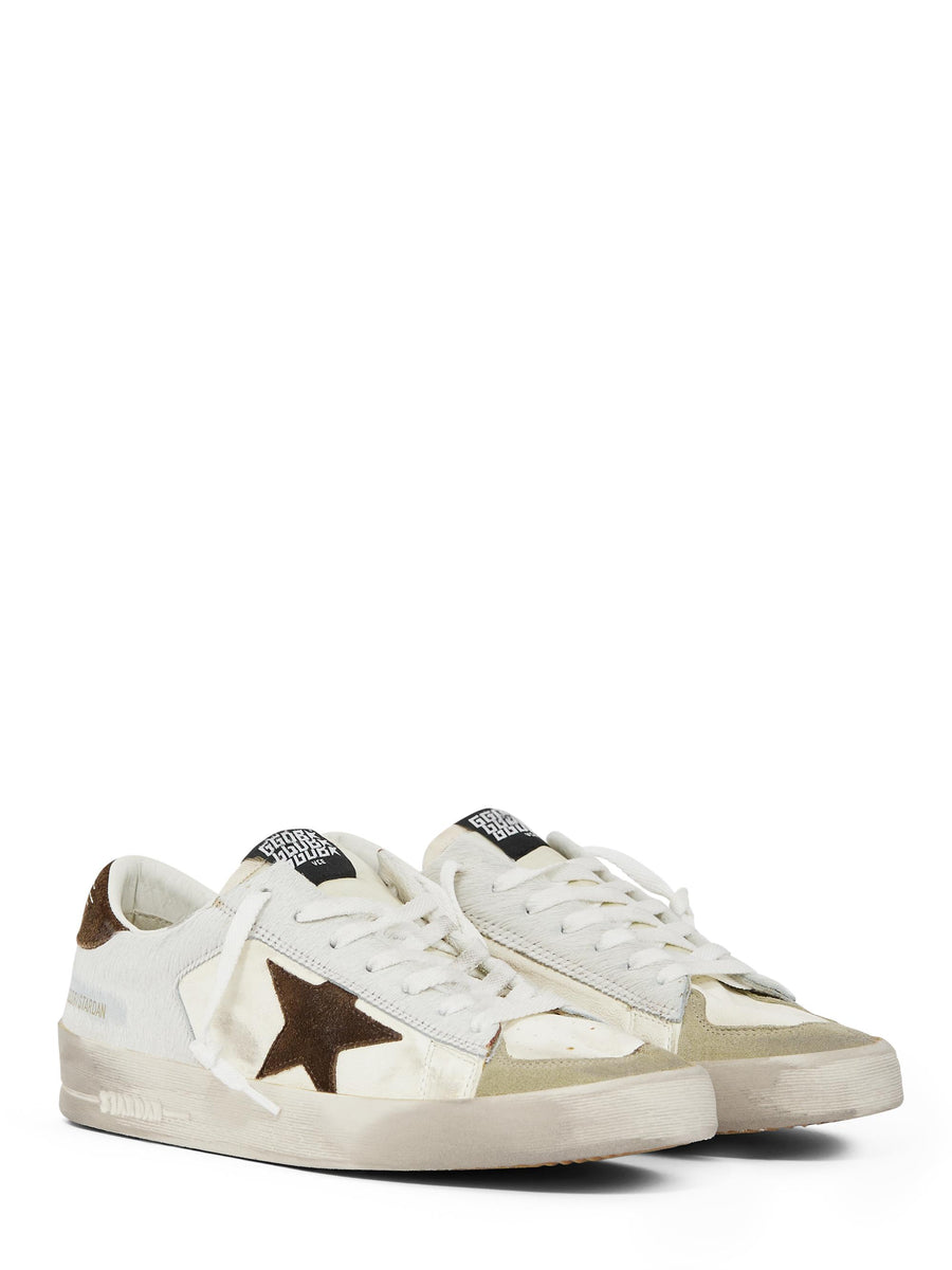 STARDAN NAPPA AND HORSY UPPER SUEDE TOE STAR AND HEEL GMF00128 F00400781999 GOLDEN GOOSE 