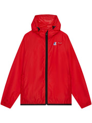 KWAY FULL ZIP JACKET RED EMBLEM AZ-J501-051 2 COMME DES GARCONS PLAY K-WAY 
