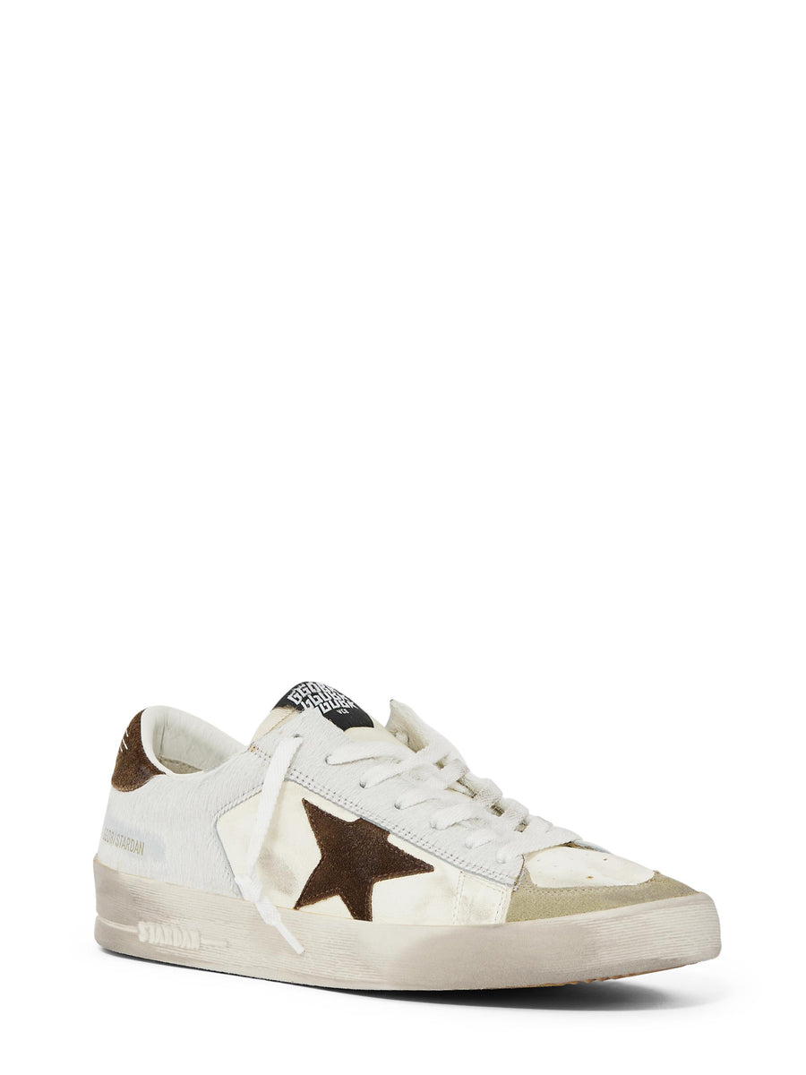 STARDAN NAPPA AND HORSY UPPER SUEDE TOE STAR AND HEEL GMF00128 F00400781999 GOLDEN GOOSE 