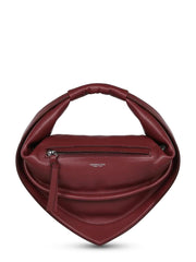 MIDI TORTELLINO BAG FCCOMDTB0101 BURGUNDY FEDERICO CINA 