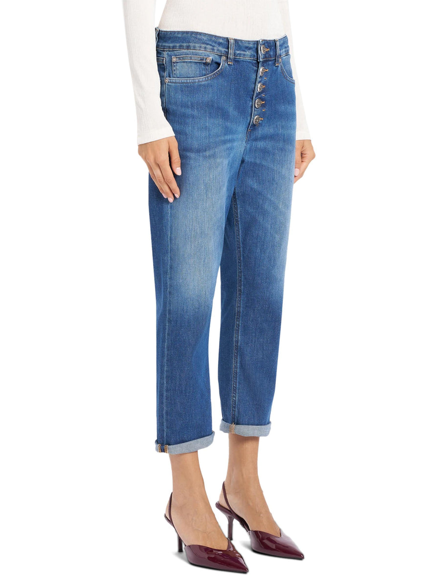 PANTALONE KOONS BOT GIOIE DP268B DSE340K01800 DONDUP 