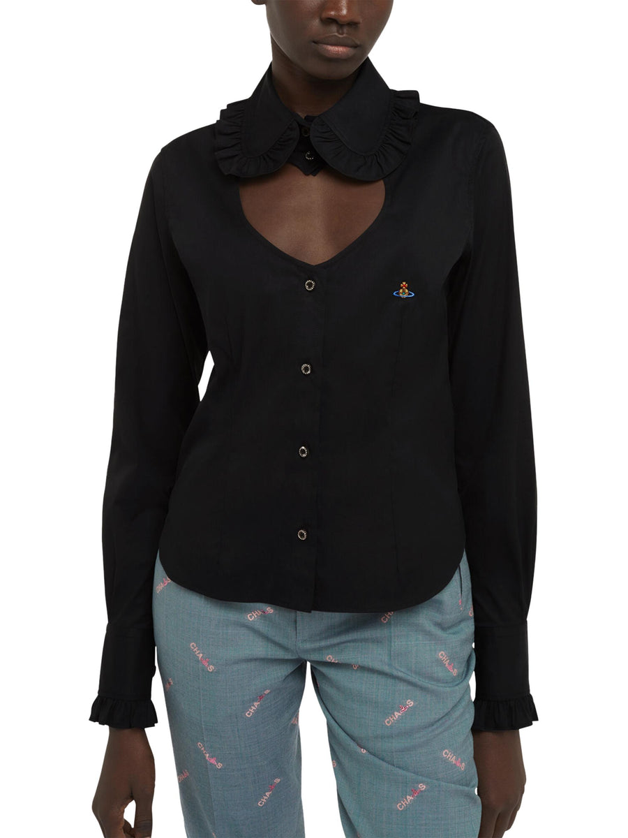 TOULOUSE FRILL SHIRT 1501006C W018MN401 VIVIENNE WESTWOOD 