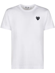 T-SHIRT RED EMBLEMRED HEART AX-T006-051 2 COMME DES GARCONS PLAY 