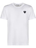 T-SHIRT RED EMBLEMRED HEART AX-T006-051 2 COMME DES GARCONS PLAY 