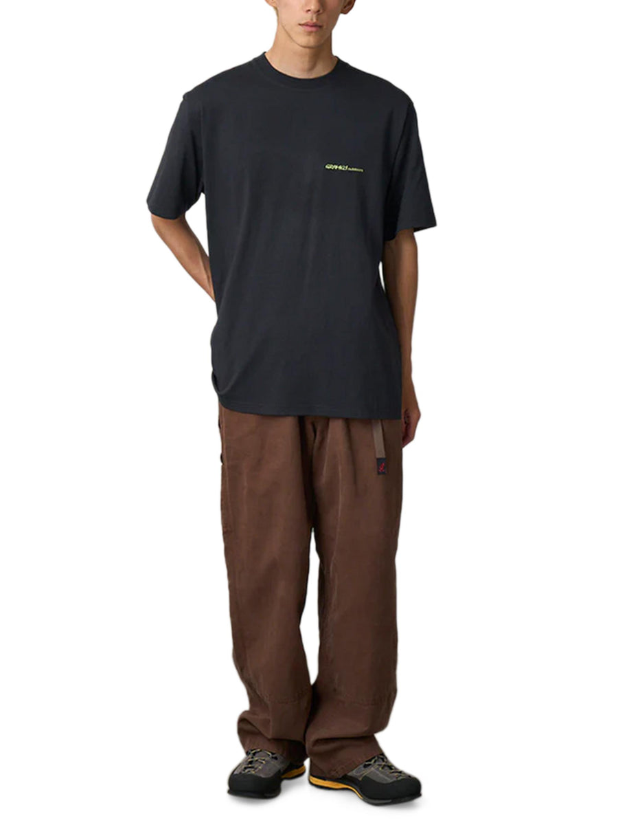 HURRICANE TEE G5FUT082 VINTAGE BLACK GRAMICCI 