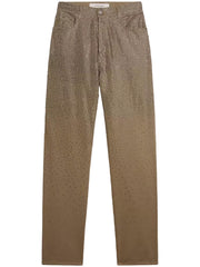 JOURNEY W'S PANT KIM COTTON DENIM FULL SKY WASH WITH CRYSTALL DEGRADE' GWP00844 P00207515184 GOLDEN GOOSE 
