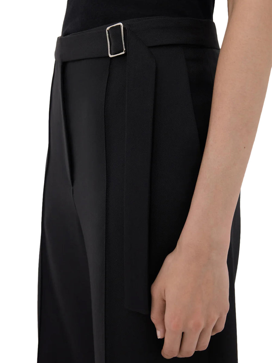 PRATT STRAIGHT PANTS PRATT BLACK LOULOU STUDIO 