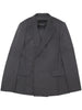 DOUBLE BREASTED JACKET FCCOJK0301 DARK GREY FEDERICO CINA 