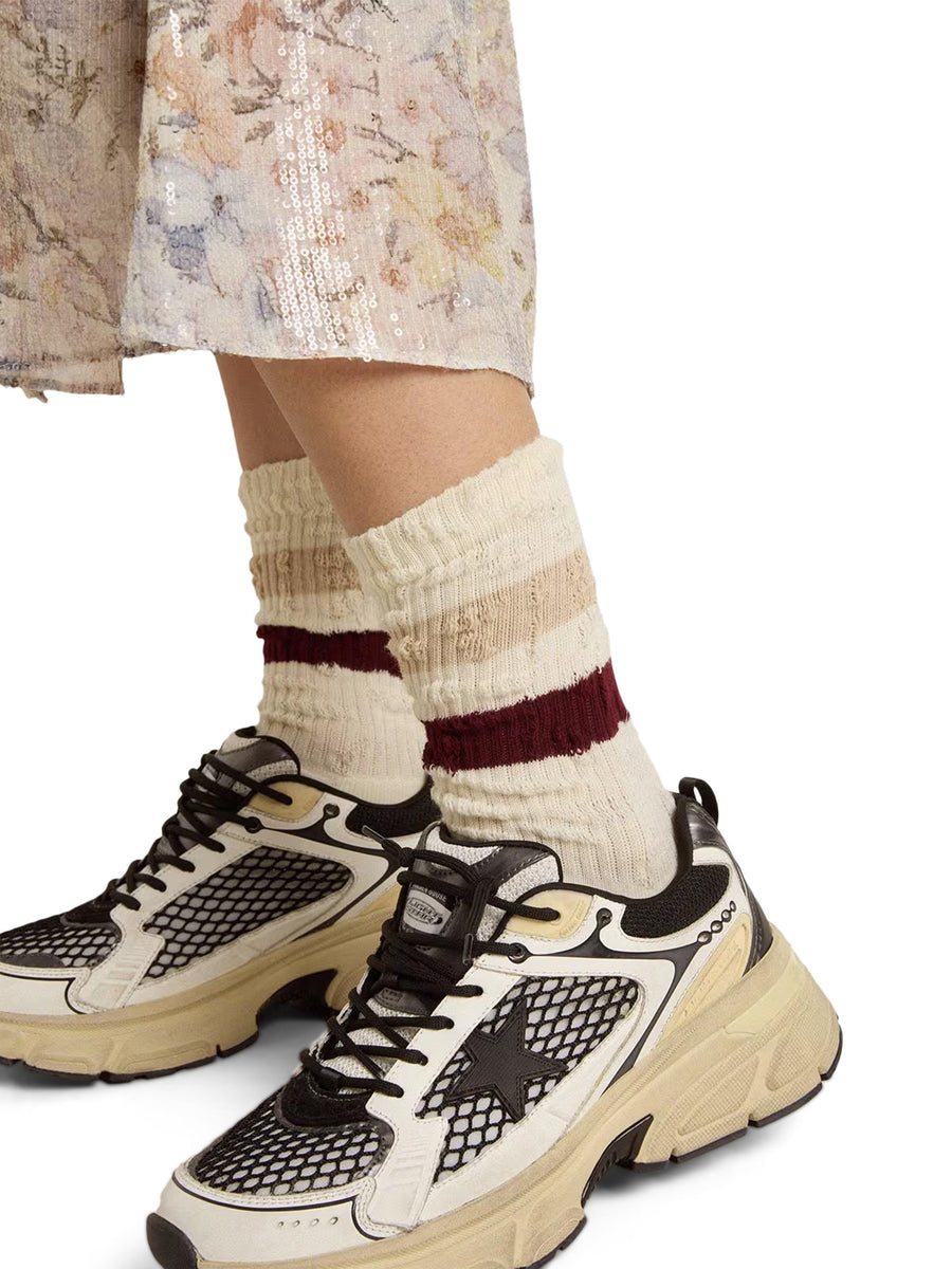SOCKS HIGH RIB/STRIPES/RIPPED GUP00883 P00048812295 GOLDEN GOOSE 