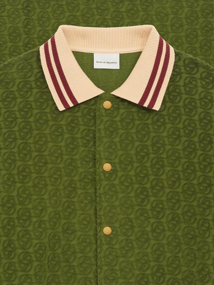 LE CHEMISE MONOGRAMME HSH221 CO201DGN DROLE DE MONSIEUR 
