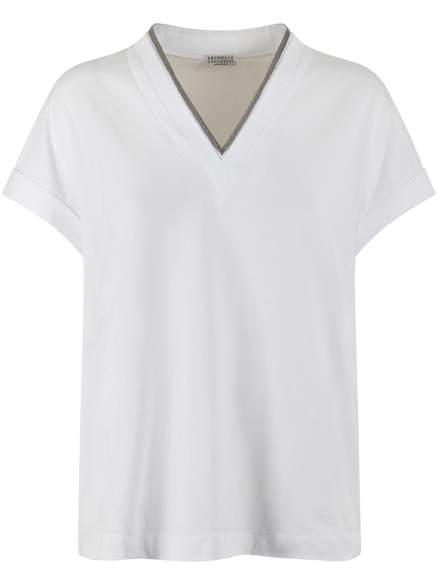 T-SHIRT M0T18BD222 C159 BRUNELLO CUCINELLI 
