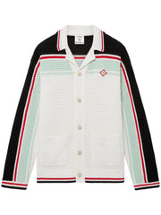 FAUX CROCHET SHIRT MPF25-KW-998-01  CASABLANCA 