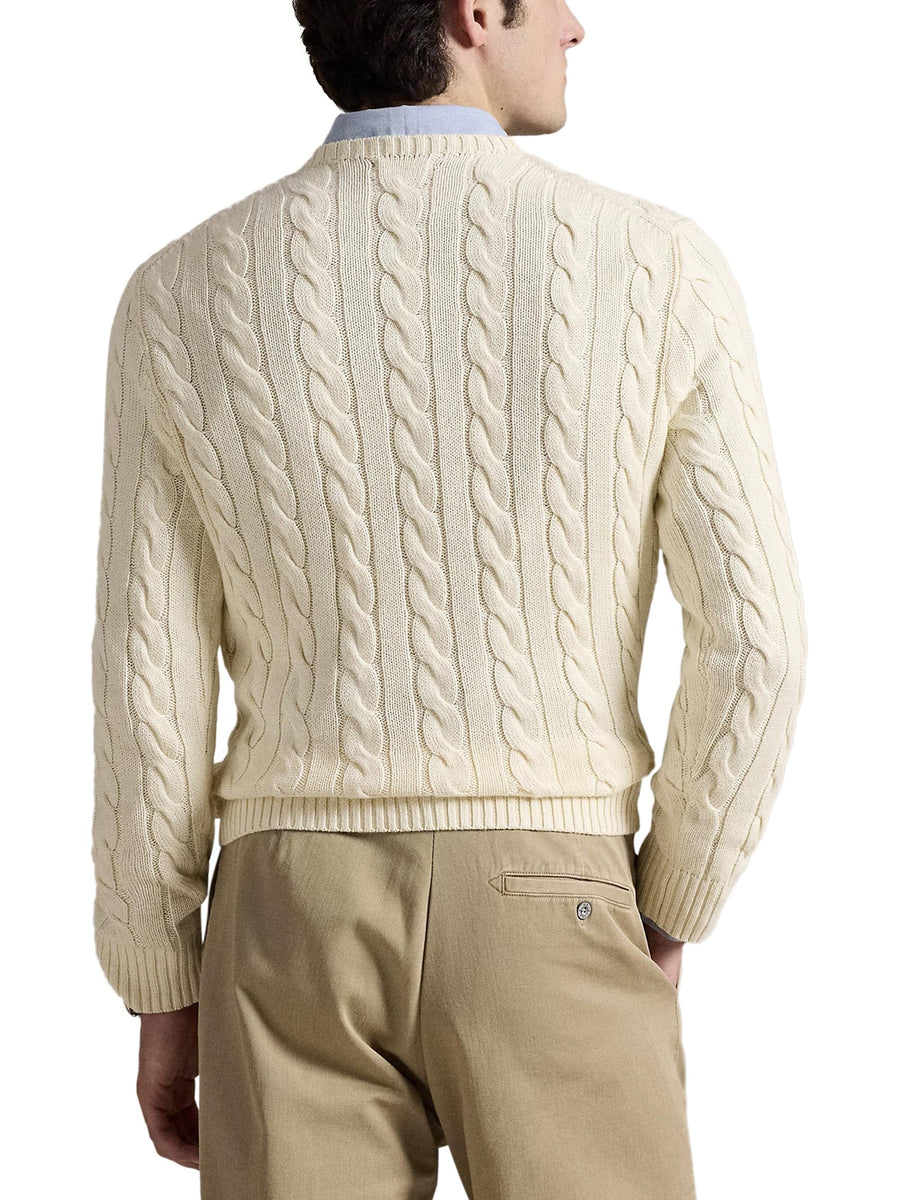 LSCABLECNPP-LONG SLEEVE-PULLOVER 710876762 010 POLO RALPH LAUREN 
