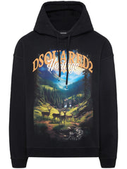 RELAX FIT HOODIE S74GU0899 S25516900 DSQUARED2 