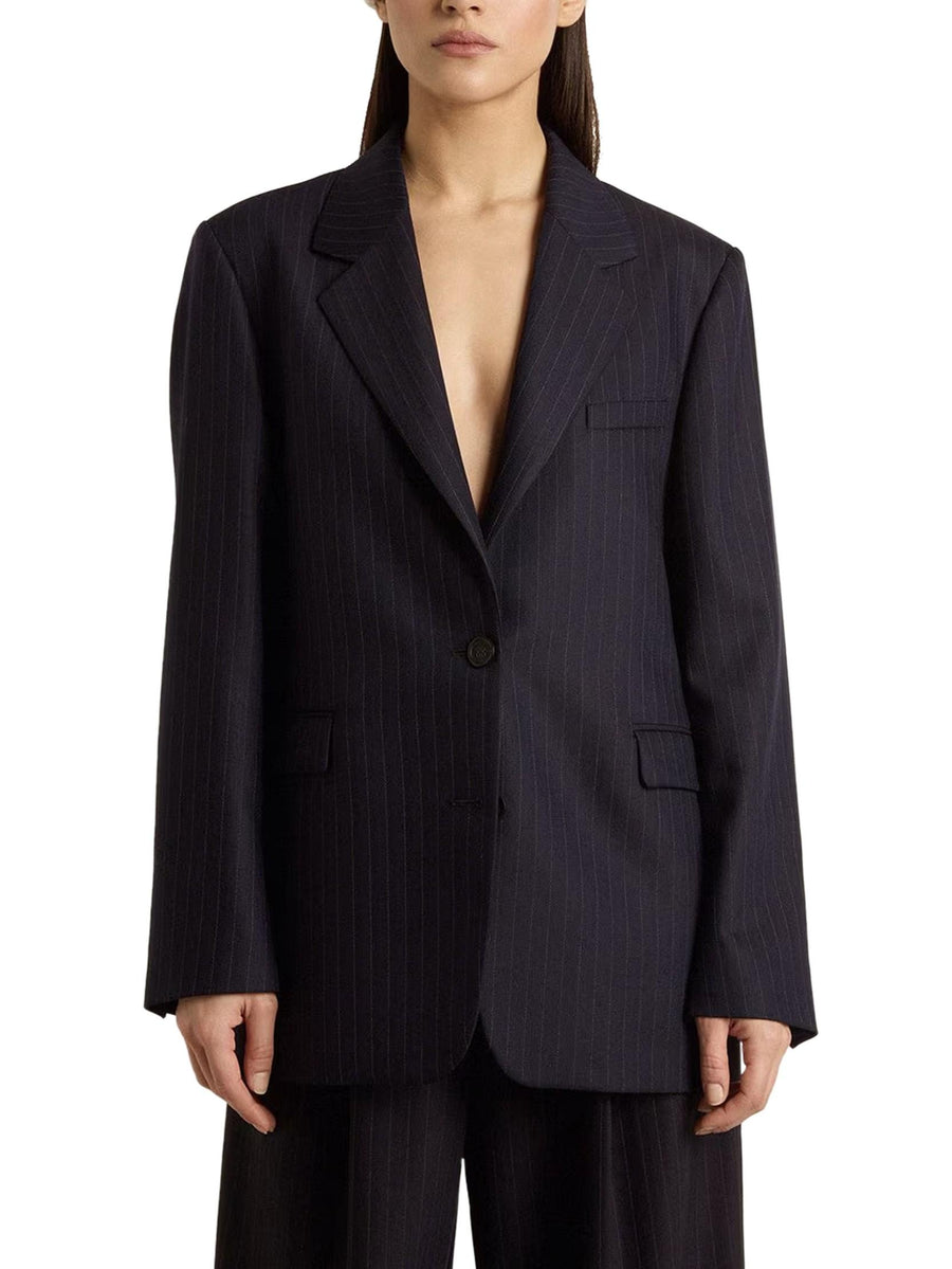 JOURNEY W'S SB OVER JACKET PINSTRIPE VW GWP02461 P00209850629 GOLDEN GOOSE 