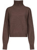 LUKE STAND COLLAR SWEATER LUKE BROWN LOULOU STUDIO 