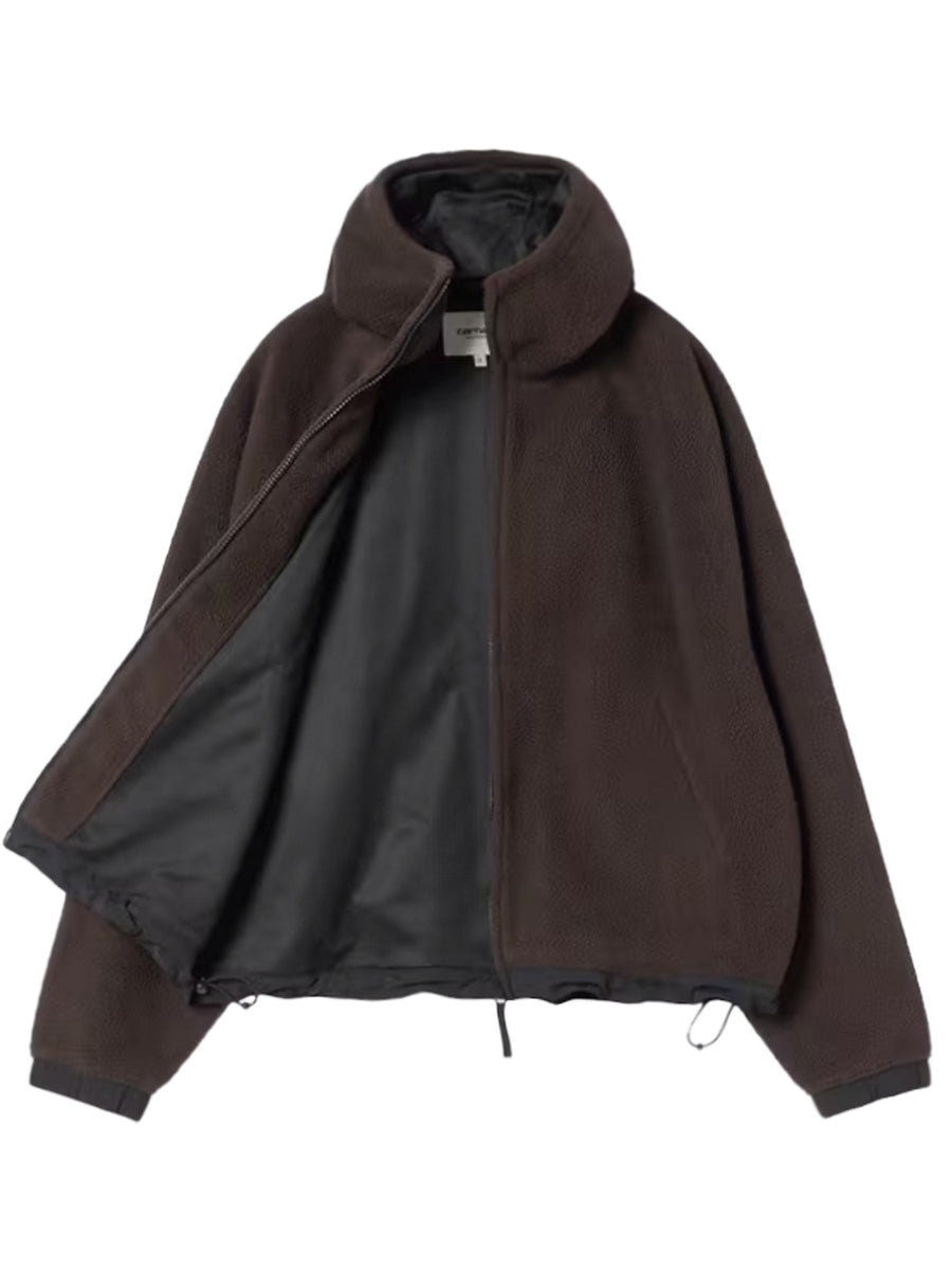 W' Hooded Helix Fleece Jacket Polyester Fleece I035461 3ANXX CARHARTT WIP 