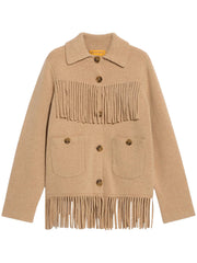 WESTERN FRINGE JACKET W33410JM DUN GUEST IN RESIDENCE 