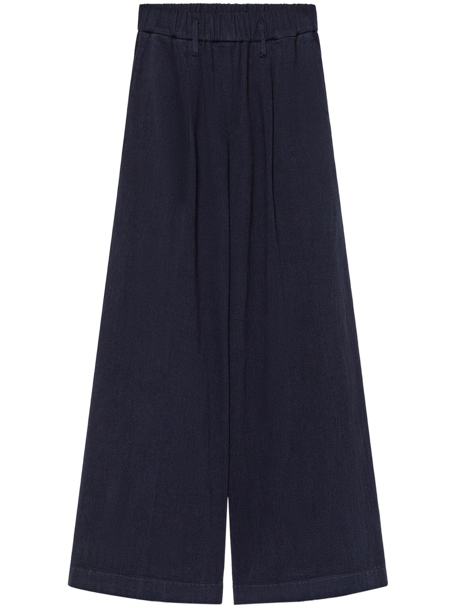 FLUID COTTON BULL REGULAR WAIST PANTS 14037 F48A0219 FORTE FORTE 