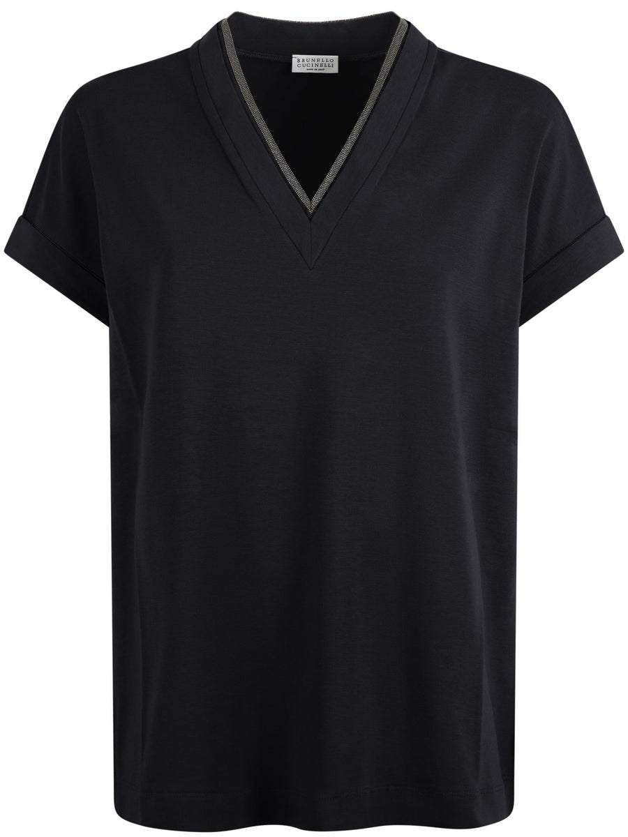 T-SHIRT M0T18BD222 C101 BRUNELLO CUCINELLI 