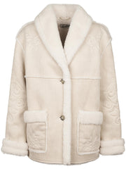 DORYs SHEARLING TEX EMBROIDERY 10 DORY003 TEX000100190I MC2 SAINT BARTH 