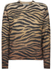 NEW QUEEN PRINT ALPACA ZEBRA GRADIENT 19 QUE0029 TEX000100379I MC2 SAINT BARTH 