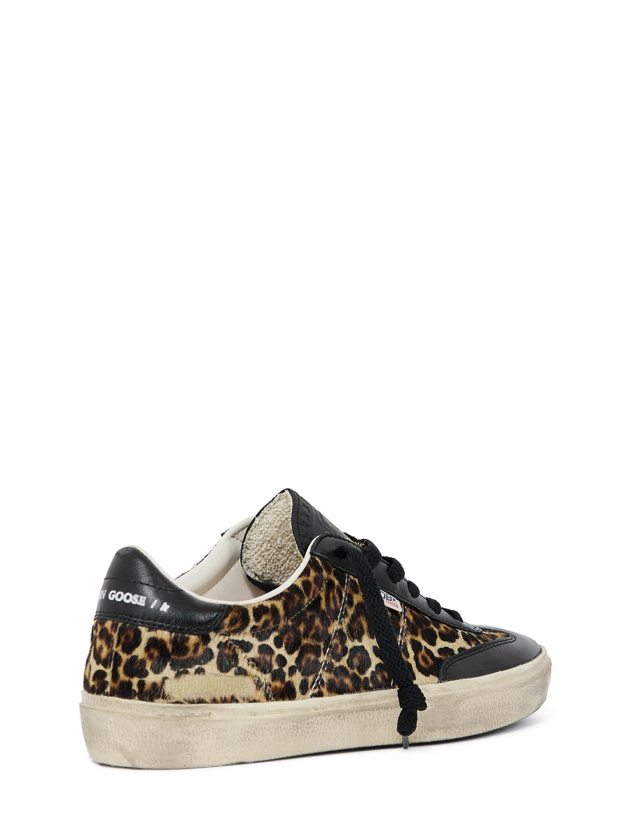 SOUL STAR LEOPRAD HORSIY UPPER LEATHER HF TONGUE NAPPA TOE AND HEEL GWF00464 F00505181472 GOLDEN GOOSE 