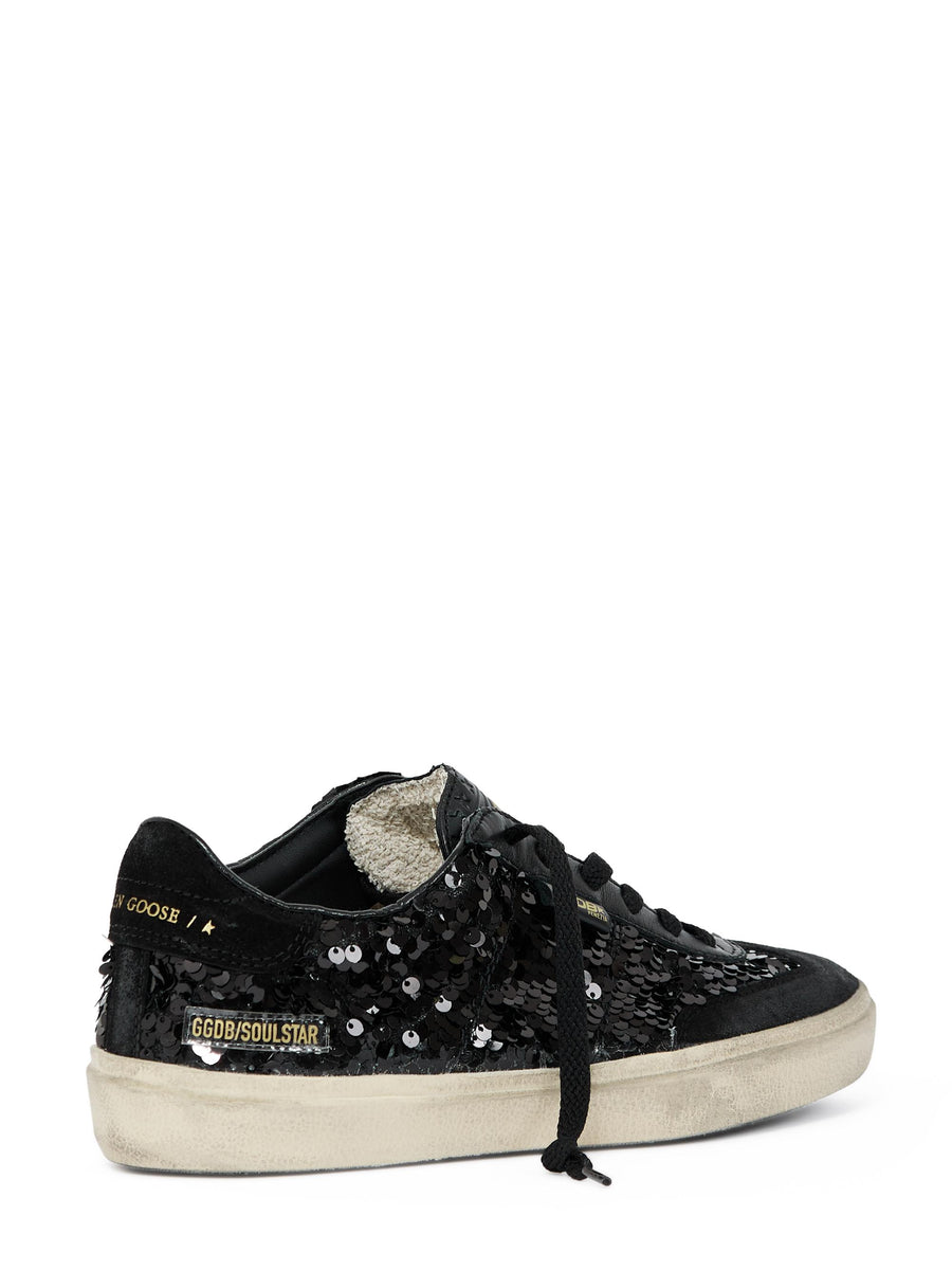SOUL STAR PAILETTES UPPER NAPPA TONGUE SUEDE TOE ANCD HEEL GWF00464 F00748690100 GOLDEN GOOSE 