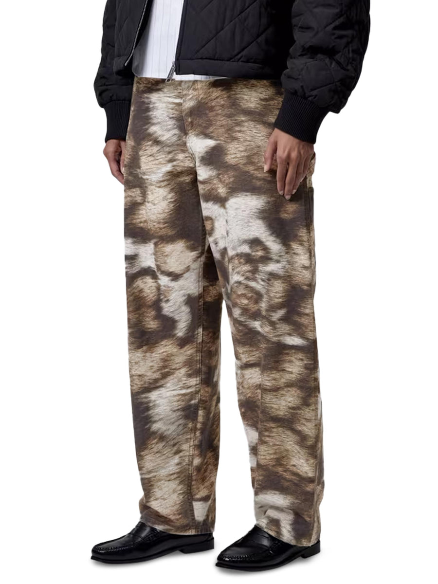 W' Brandon Single Knee Pant 100% Cotton 'Hubbard' Canvas I034880 38W06 CARHARTT WIP 