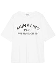 COHEN TEE PARIS STENCIL A0811518 IVY1 ANINE BING 