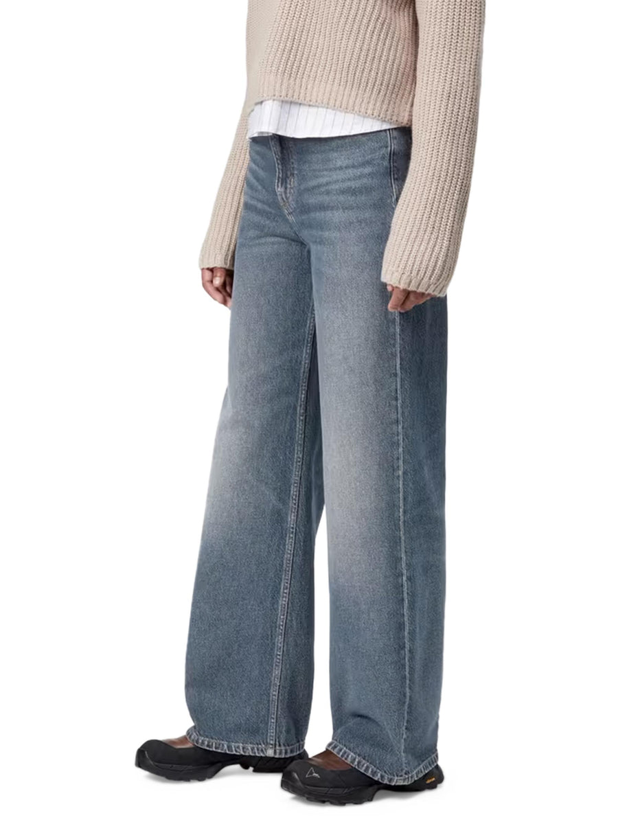 W' Jane Pant 100% Organic Cotton 'Fairfield' Denim I030497 014L CARHARTT WIP 