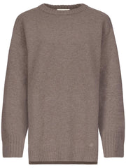 SAFI LDS LONG SWEATER SAFI LDS TAUPE MELANGE LOULOU STUDIO 