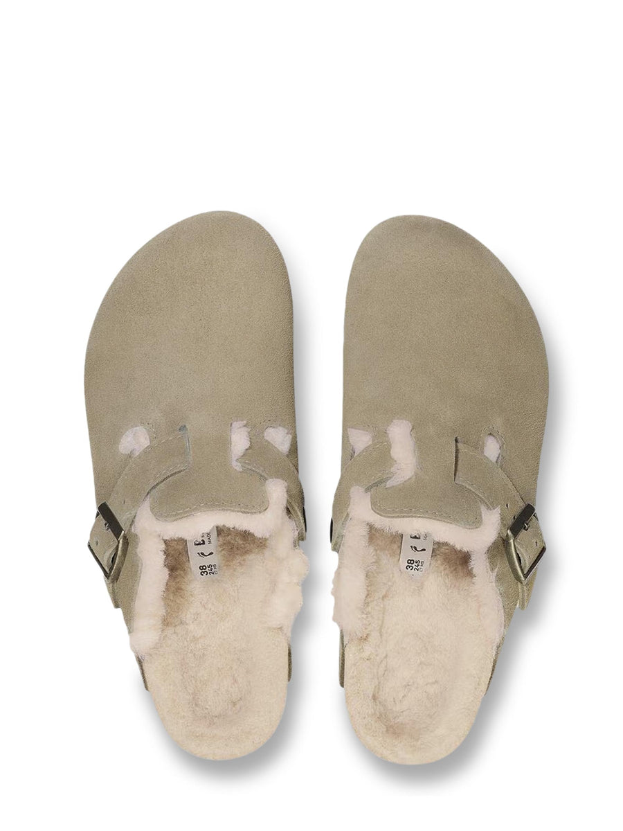 BOSTON 1028299 SHEARLING TAUPE BIRKENSTOCK 